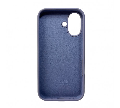 Чохол для смартфона Silicone Full Case AA Open Cam for Apple iPhone 16 28,Lavender Grey (FullOpeAAi16-28)