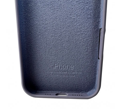 Чохол для смартфона Silicone Full Case AA Open Cam for Apple iPhone 16 28,Lavender Grey (FullOpeAAi16-28)