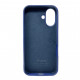 Чохол для смартфона Silicone Full Case AA Open Cam for Apple iPhone 16 39,Navy Blue (FullOpeAAi16-39)