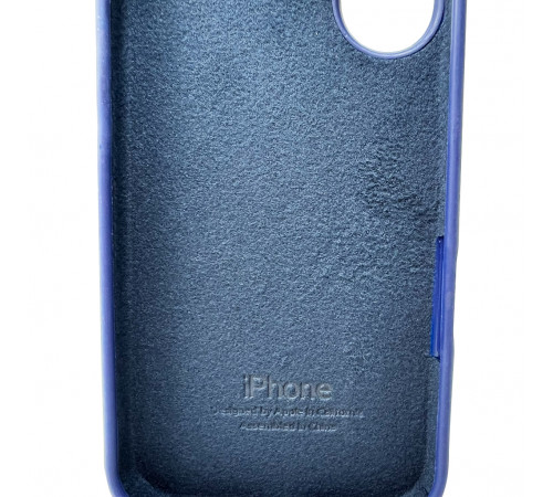 Чохол для смартфона Silicone Full Case AA Open Cam for Apple iPhone 16 39,Navy Blue (FullOpeAAi16-39)