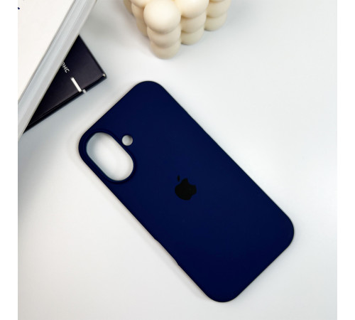 Чохол для смартфона Silicone Full Case AA Open Cam for Apple iPhone 16 39,Navy Blue (FullOpeAAi16-39)