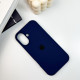 Чохол для смартфона Silicone Full Case AA Open Cam for Apple iPhone 16 39,Navy Blue (FullOpeAAi16-39)