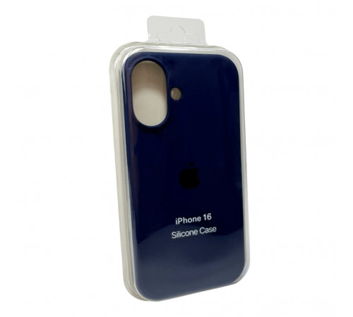 Чохол для смартфона Silicone Full Case AA Open Cam for Apple iPhone 16 39,Navy Blue (FullOpeAAi16-39)