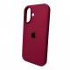 Чохол для смартфона Silicone Full Case AA Open Cam for Apple iPhone 16 47,Plum (FullOpeAAi16-47)