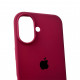 Чохол для смартфона Silicone Full Case AA Open Cam for Apple iPhone 16 47,Plum (FullOpeAAi16-47)