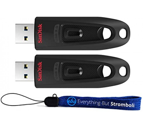 Флеш-накопичувач SanDisk USB 3.0 Ultra 256Gb (130Mb/s) Black (SDCZ48-256G-U46)