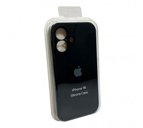 Чохол для смартфона Silicone Full Case AA Camera Protect for Apple iPhone 16 14,Black (FullAAi16-14)