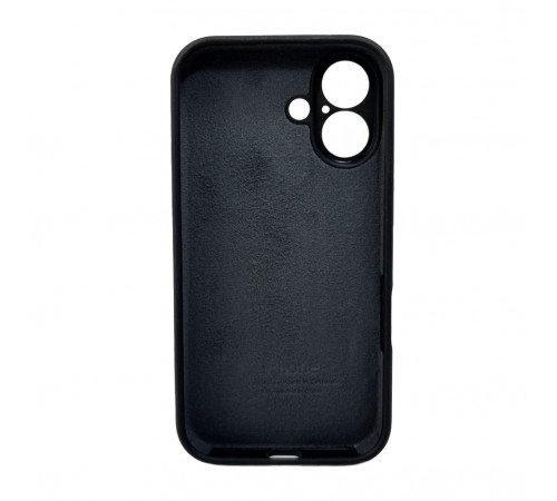 Чохол для смартфона Silicone Full Case AA Camera Protect for Apple iPhone 16 14,Black (FullAAi16-14)