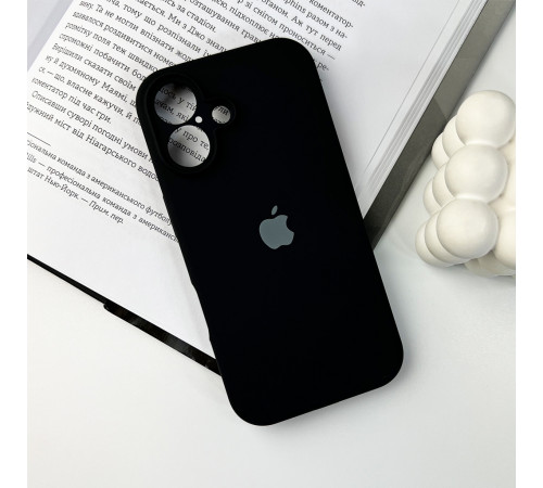 Чохол для смартфона Silicone Full Case AA Camera Protect for Apple iPhone 16 14,Black (FullAAi16-14)