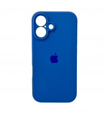 Чохол для смартфона Silicone Full Case AA Camera Protect for Apple iPhone 16 3,Royal Blue (FullAAi16-3)