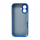 Чохол для смартфона Silicone Full Case AA Camera Protect for Apple iPhone 16 3,Royal Blue (FullAAi16-3)