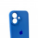 Чохол для смартфона Silicone Full Case AA Camera Protect for Apple iPhone 16 3,Royal Blue (FullAAi16-3)