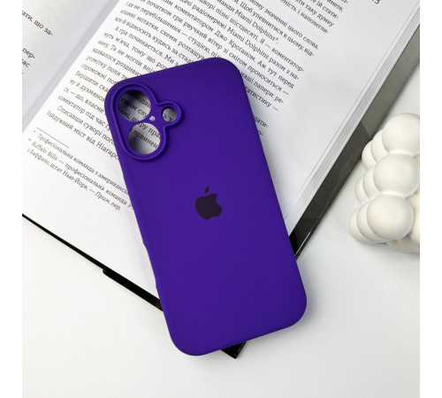 Чохол для смартфона Silicone Full Case AA Camera Protect for Apple iPhone 16 54,Amethist (FullAAi16-54)