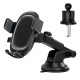 Автотримач для телефона Baseus UltraControl Pro Series Clamp-Type Car Holder Set Cluster Black (C40351600113-00)
