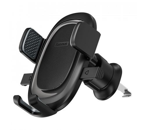 Автотримач для телефона Baseus UltraControl Pro Series Clamp-Type Car Holder Set Cluster Black (C40351600113-00)