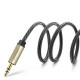 Аудіокабель UGREEN 3.5mm TRS to Dual 6.35mm TS Audio Cable 1m (Gray) (UGR-10613)