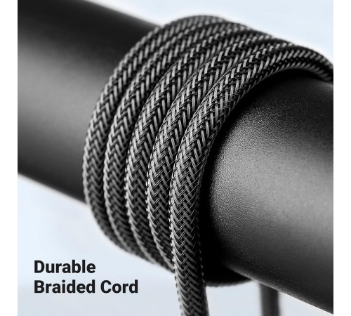 Аудіокабель UGREEN 3.5mm TRS to Dual 6.35mm TS Audio Cable 1m (Gray) (UGR-10613)