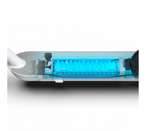 Електросамокат OKAI ES10-NEON Lite White 9", 300(600)W, 7.8Ah, 30km, 25km\h, 20%, NFC, App, 15kg (ES10-W)