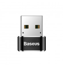 Адаптер Baseus USB Male To Type-C Female Adapter Converter Black (CAAOTG-01)