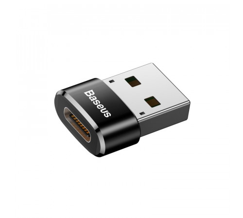 Адаптер Baseus USB Male To Type-C Female Adapter Converter Black (CAAOTG-01)