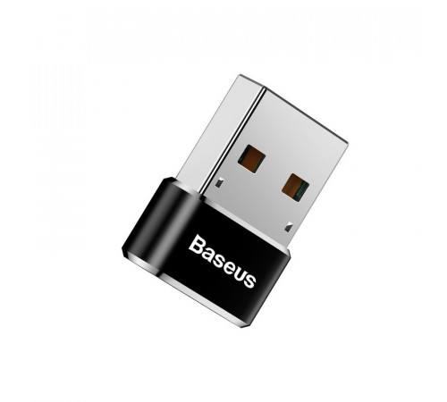 Адаптер Baseus USB Male To Type-C Female Adapter Converter Black (CAAOTG-01)