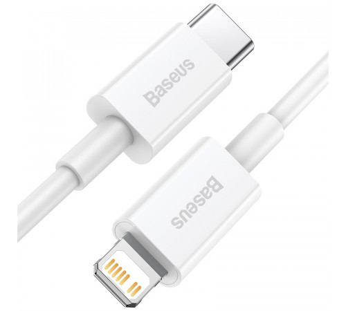 Кабель Baseus Superior Series Fast Charging Data Cable Type-C to iP PD 20W 1.5m White (CATLYS-B02)