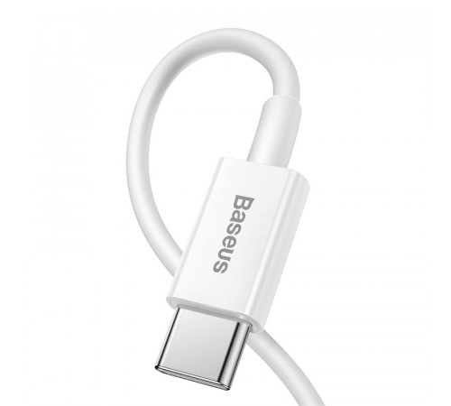 Кабель Baseus Superior Series Fast Charging Data Cable Type-C to iP PD 20W 1.5m White (CATLYS-B02)
