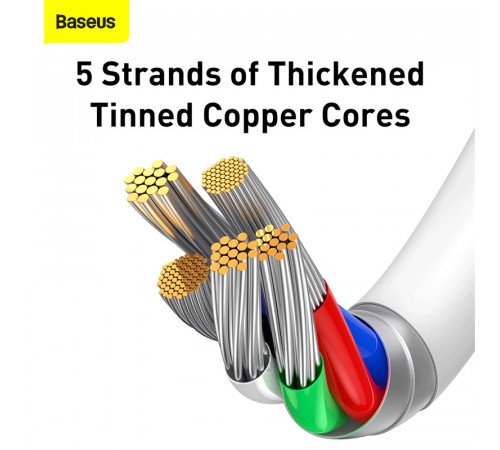 Кабель Baseus Superior Series Fast Charging Data Cable Type-C to iP PD 20W 1.5m White (CATLYS-B02)