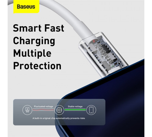 Кабель Baseus Superior Series Fast Charging Data Cable Type-C to iP PD 20W 1.5m White (CATLYS-B02)