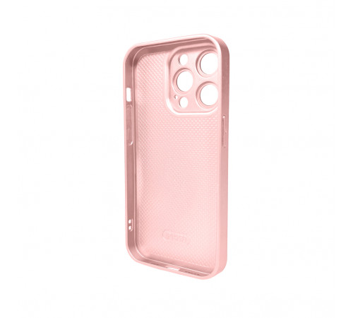 Чохол для смартфона AG Glass Matt Frame Color Logo for Apple iPhone 15 Pro Chanel Pink (AGMattFrameiP15PPink)