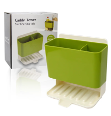 Органайзер для кухонного приладдя на раковину зі зливом води Caddy Tower 7021 (45)