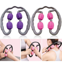 Тренажер для ніг роликовий масажер універсальний LOSSO U-4 (80)(50)