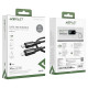 Кабель ACEFAST C4-01 Type-C to iP 3A, 30W, 1.8m, nylon, zinc connectors, Black (6974316281306)
