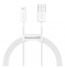 Кабель Baseus Superior Series USB to iP 2.4A 1m White (CALYS-A02)