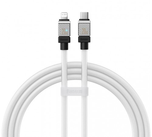 Кабель Baseus CoolPlay Series Fast Charging Cable Type-C to iP 20W 1m White (CAKW000002)