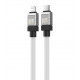Кабель Baseus CoolPlay Series Fast Charging Cable Type-C to iP 20W 1m White (CAKW000002)