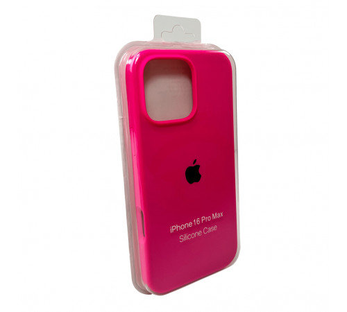 Чохол для смартфона Silicone Full Case AA Open Cam for Apple iPhone 16 Pro 23,Shiny Pink (FullOpenAAi16P-23)