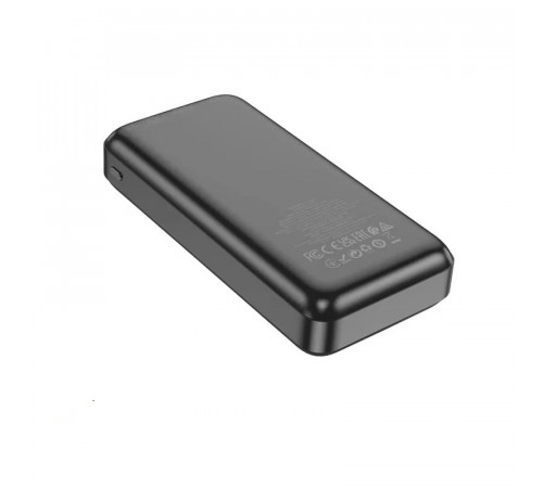 Зовнішній акумулятор HOCO J101A Astute 22.5W fully compatible power bank 20000mAh Black (6931474782496)