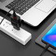 Мережевий зарядний пристрій з кабелем BOROFONE BA20A Sharp single port charger set(Type-C) 10.5W Black (6931474702142)