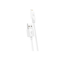Кабель HOCO X1 USB to iP 2.4A, 1m, PVC, PVC connectors, White (6957531032007)
