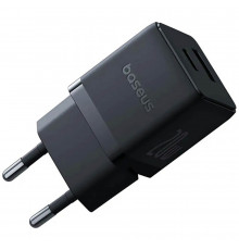 Мережевий зарядний пристрій Baseus Palm Fast Charger C+U 20W EU Cluster Black (P10111608113-00)