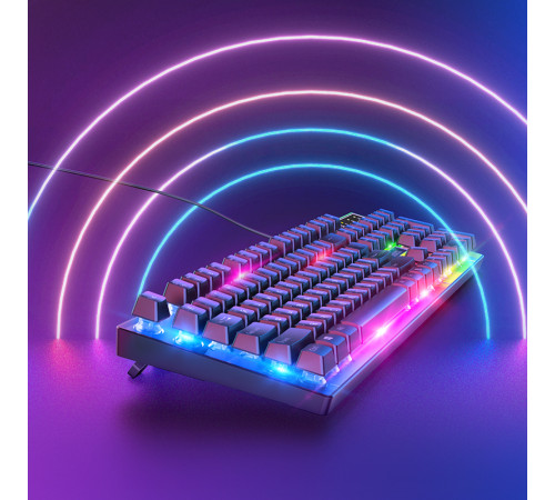 Миша + клавіатура HOCO GM18 Luminous gaming keyboard and mouse set Black (6931474783684)