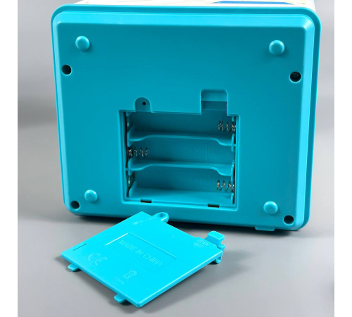 Сейф-скарбничка Robot №906 з кодом, вібитком пальця, світлом та звуком (3хАА)