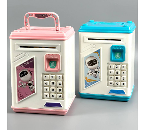 Сейф-скарбничка Robot №906 з кодом, вібитком пальця, світлом та звуком (3хАА)