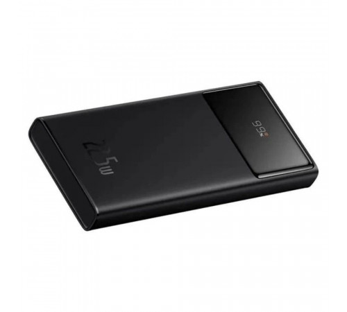 Зовнішній акумулятор Baseus Star-Lord Digital Display Fast Charge Power Bank 10000mAh 22.5W Black（With Charging Cable USB to Type-C 3A 0.3m Black） (PPXJ100001)