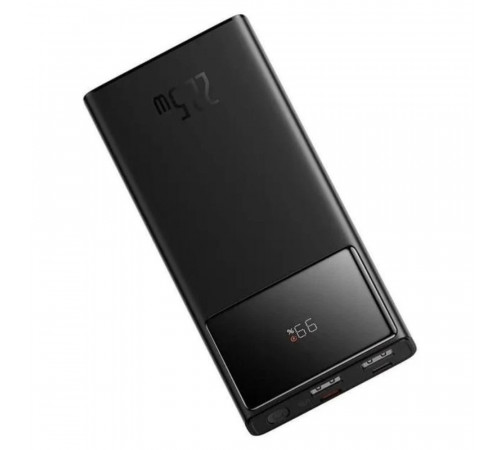 Зовнішній акумулятор Baseus Star-Lord Digital Display Fast Charge Power Bank 10000mAh 22.5W Black（With Charging Cable USB to Type-C 3A 0.3m Black） (PPXJ100001)