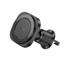 Автотримач для телефона HOCO H28 Rainbow ring magnetic car holder(air outlet) Black (6942007611459)