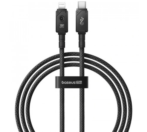 Кабель Baseus Unbreakable Series Fast Charging Data Cable Type-C to iP 20W 2m Cluster Black (P10355803111-01)