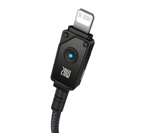 Кабель Baseus Unbreakable Series Fast Charging Data Cable Type-C to iP 20W 2m Cluster Black (P10355803111-01)