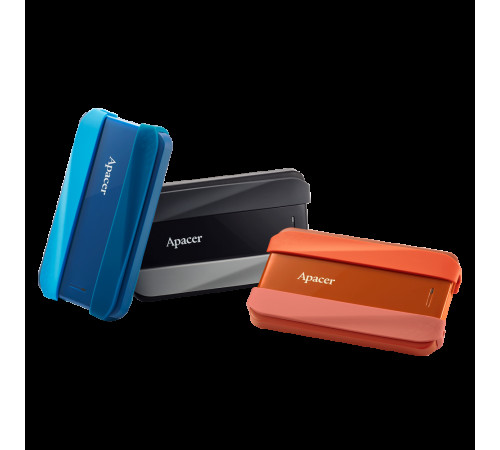 Зовнішній жорсткий диск PHD External 2.5'' Apacer USB 3.2 AC533 4Tb Black (color box) (AP4TBAC533B-1)